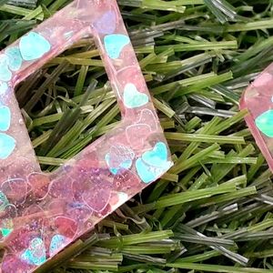 Valentines Day Diamond shaped heart earrings